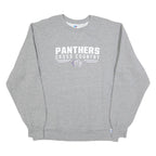 RUSSELL ATHLETIC Mens Grey Panthers Cross Country Crew Neck L Cotton Blend