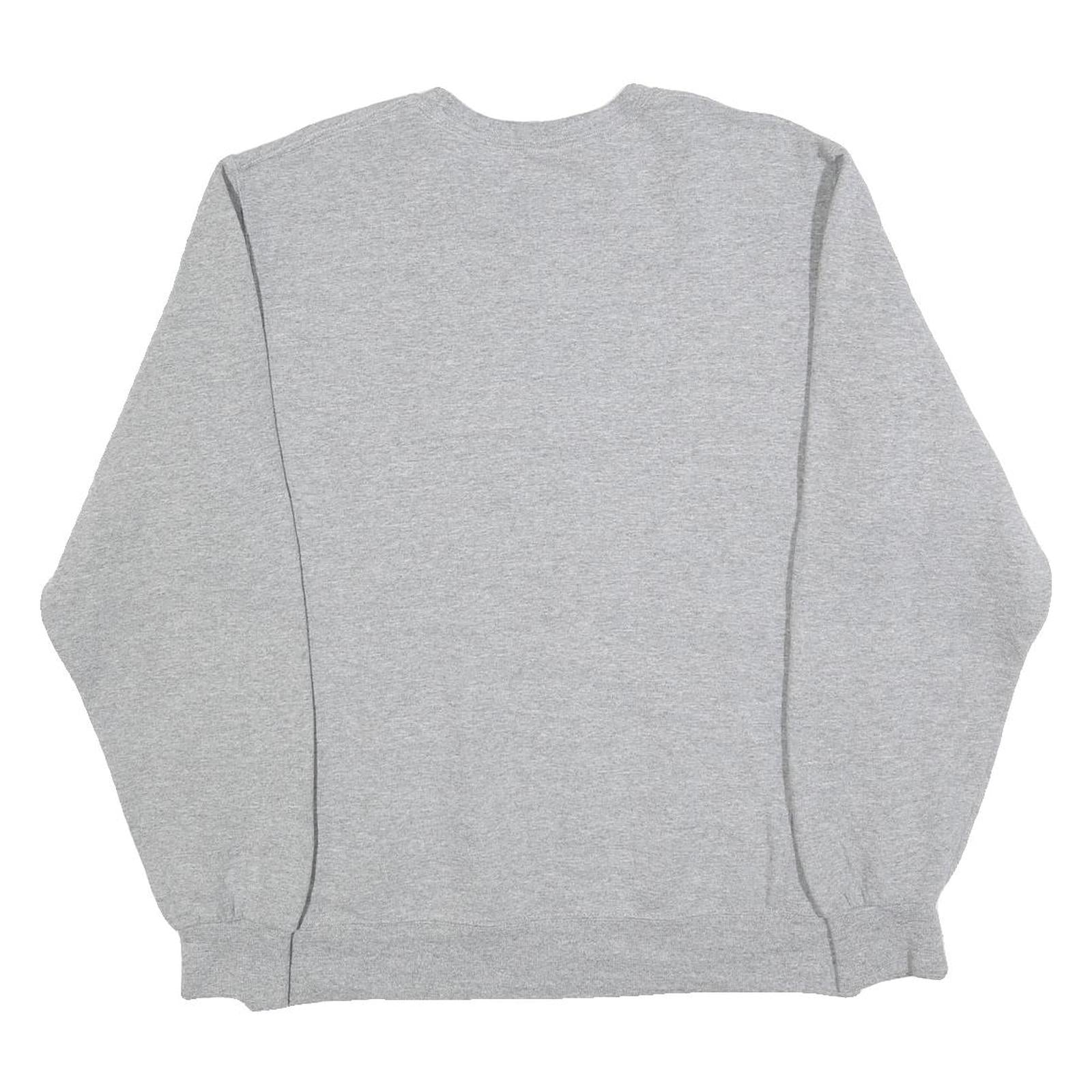 RUSSELL ATHLETIC Mens Grey Panthers Cross Country Crew Neck L Cotton Blend