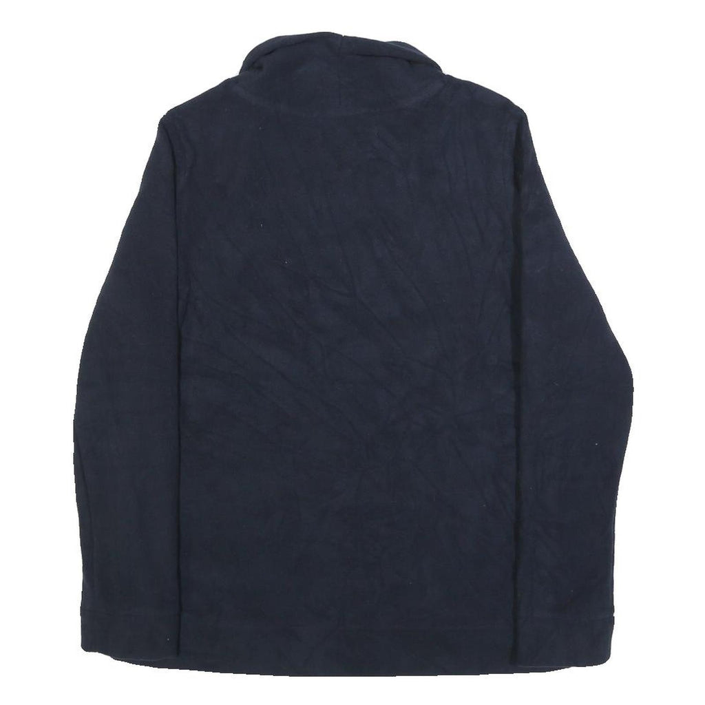 TOMMY HILFIGER Womens Navy Plain Roll Neck Basic Knit Jumper S Casual Warm