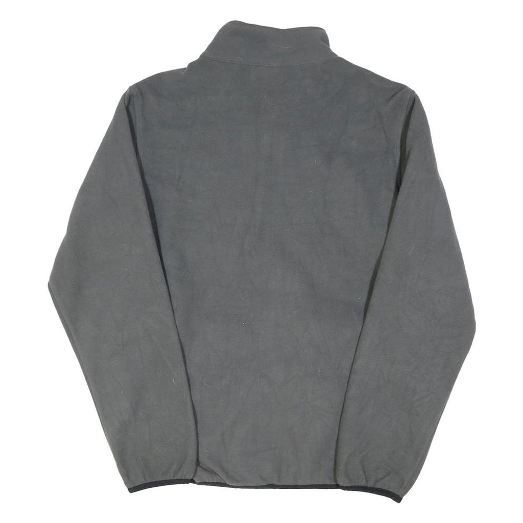 THE NORTH FACE Boys Grey & Yellow Jacket XL Polyester Blend Plain Outdoor Zip