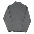 THE NORTH FACE Boys Grey & Yellow Jacket XL Polyester Blend Plain Outdoor Zip