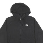 THE NORTH FACE Womens Black Hoodie Jacket XL Polyester Blend Zip Outdoor Casual