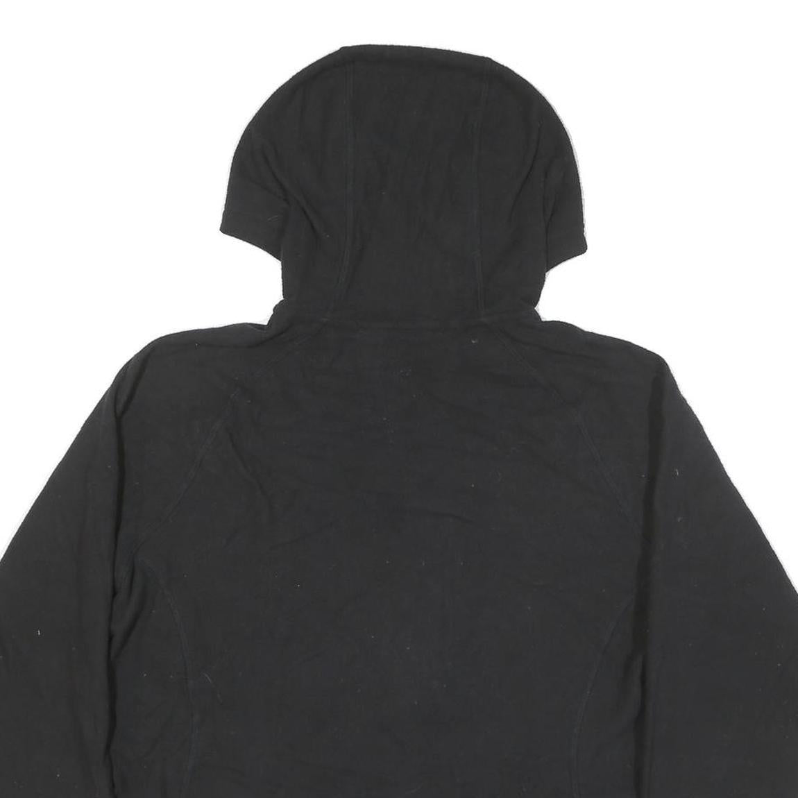 THE NORTH FACE Womens Black Hoodie Jacket XL Polyester Blend Zip Outdoor Casual