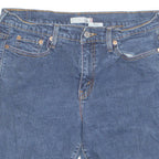 LEVI'S Cut Off 505 Womens Denim Shorts Blue Relaxed UK 10 W31