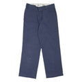 DICKIES 874 Workwear Mens Trousers Blue Regular Straight W30 L29