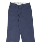 DICKIES 874 Workwear Mens Trousers Blue Regular Straight W30 L29