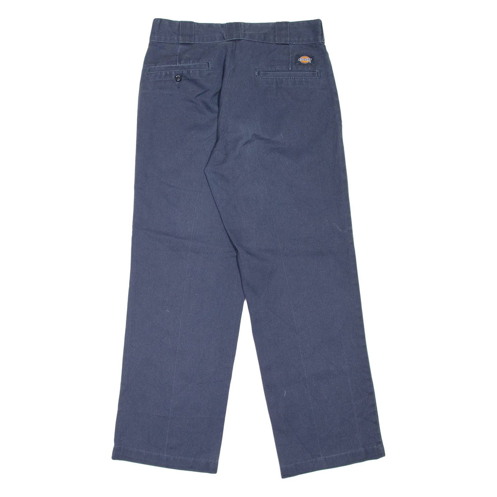 DICKIES 874 Workwear Mens Trousers Blue Regular Straight W30 L29