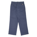 DICKIES 874 Workwear Mens Trousers Blue Regular Straight W30 L29