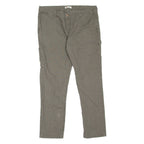 DICKIES Carpenter Workwear Womens Jeans Green Slim Tapered W36 L31