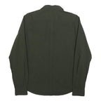 DKNY Mens Green Shirt L Cotton Classic Button Shirt Long Sleeve