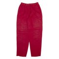 CASUAL CORNER Womens Trousers Red Relaxed Tapered W26 L29