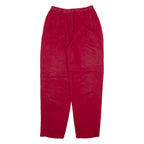 CASUAL CORNER Womens Trousers Red Relaxed Tapered W26 L29