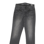 CALVIN KLEIN JEANS Mens Grey Regular Straight Denim Medium W28 L31 Zip Cotton