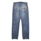 CARHARTT Mens Jeans Blue Regular Straight Denim Light W29 L32 Casual Durable