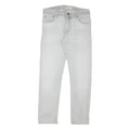 JACOB COHEN Mens Slim Light Blue Denim Jeans W31 L29 Cotton Blend Zip