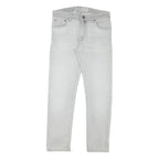 JACOB COHEN Mens Slim Light Blue Denim Jeans W31 L29 Cotton Blend Zip