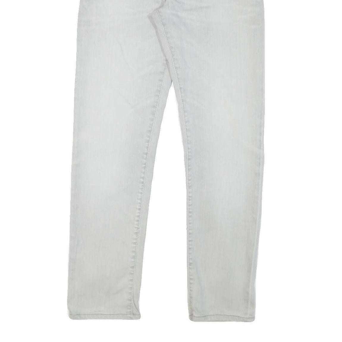 JACOB COHEN Mens Slim Light Blue Denim Jeans W31 L29 Cotton Blend Zip