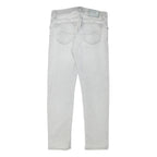 JACOB COHEN Mens Slim Light Blue Denim Jeans W31 L29 Cotton Blend Zip