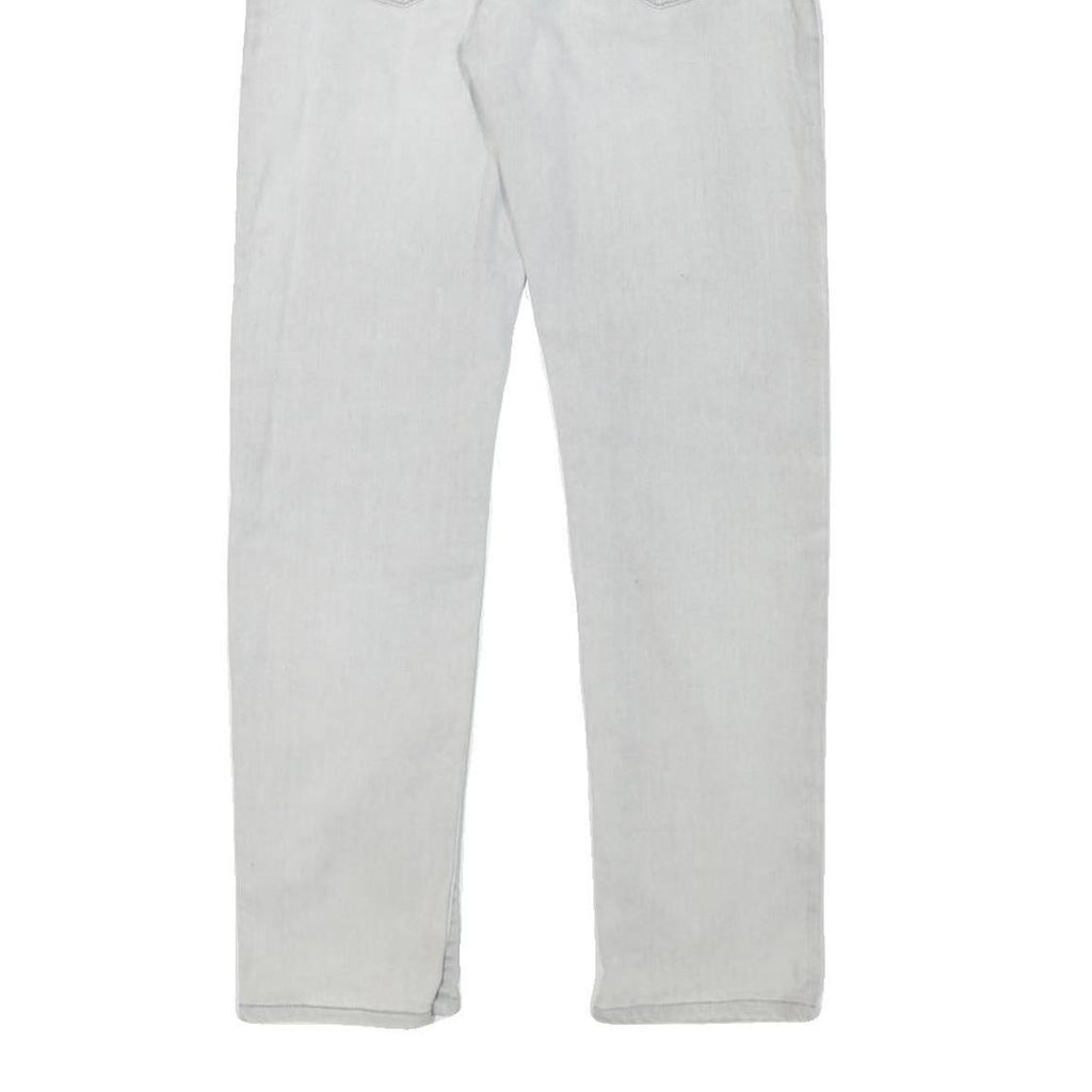 JACOB COHEN Mens Slim Light Blue Denim Jeans W31 L29 Cotton Blend Zip