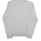 ADIDAS Mens Grey Pullover Hoodie S Cotton Sports Casual Sweatshirt