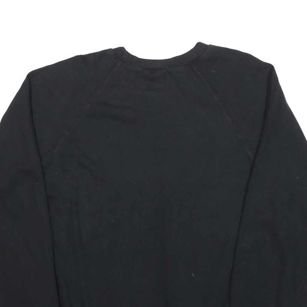 ITS AFRICA Womens Black Cotton Blend Crew Neck L Sweatshirt Colourful Animal