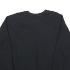 ITS AFRICA Womens Black Cotton Blend Crew Neck L Sweatshirt Colourful Animal