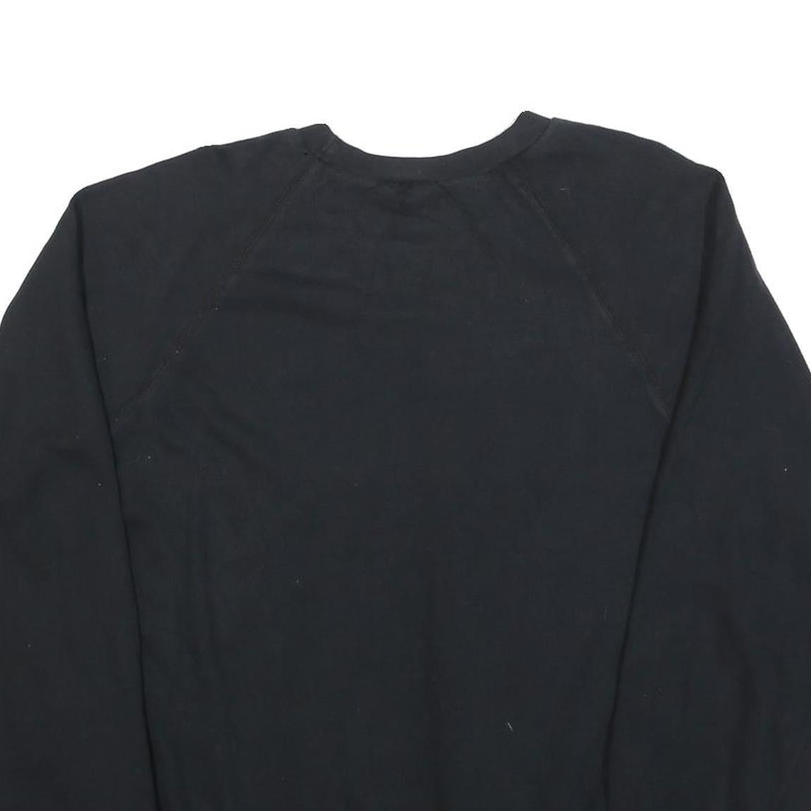 ITS AFRICA Womens Black Cotton Blend Crew Neck L Sweatshirt Colourful Animal