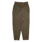 ZERRES Womens Trousers Green Relaxed Tapered W30 L32