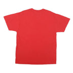 MAJESTIC Mens Red Cincinnati Reds Devin Mesoraco Graphic T-Shirt L Short Sleeve