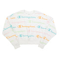 CHAMPION Womens Sweatshirt White XS