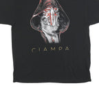 WWE Mens Black Ciampa Graphic T-Shirt XL Short Sleeve Crew Neck Wrestling Fan
