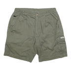 LAFUMA Mens Shorts Green Casual Cargo Plain M W32 Comfortable Cotton Blend
