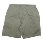 LAFUMA Mens Shorts Green Casual Cargo Plain M W32 Comfortable Cotton Blend