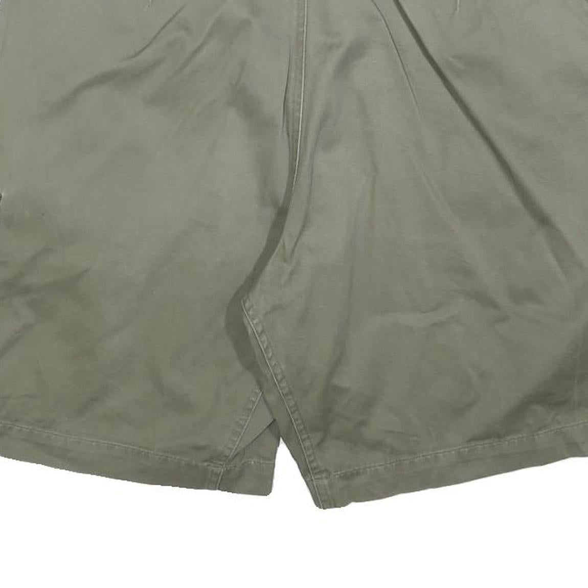 LAFUMA Mens Shorts Green Casual Cargo Plain M W32 Comfortable Cotton Blend