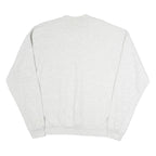 LEE Mens Grey Crew Neck XL MIT Chest Logo Cotton Sweatshirt Pullover