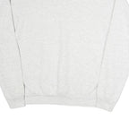 LEE Mens Grey Crew Neck XL MIT Chest Logo Cotton Sweatshirt Pullover