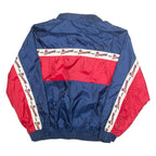 FANS Mens Track Jacket Blue Nylon L
