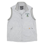 CARHARTT Mens Grey Gilet M Polyester Plain Zip Casual Lightweight