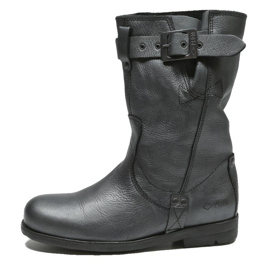 PALLADIUM Womens Leather Ankle Boots Black UK 4 Stylish Casual Footwear