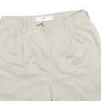TOMMY HILFIGER Womens Shorts Beige Casual S W28 Cotton Blend Classic Fit