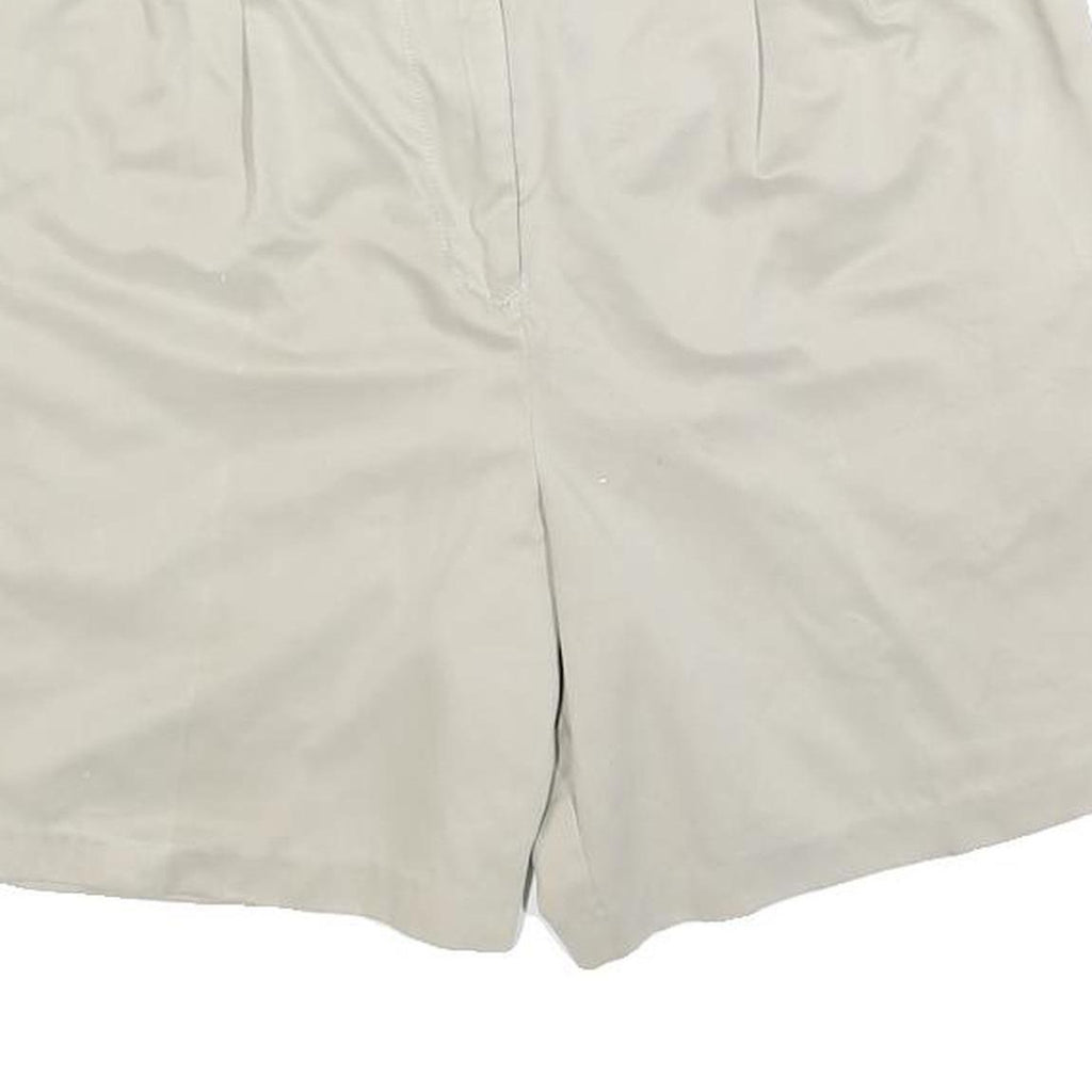 TOMMY HILFIGER Womens Shorts Beige Casual S W28 Cotton Blend Classic Fit