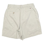 TOMMY HILFIGER Womens Shorts Beige Casual S W28 Cotton Blend Classic Fit