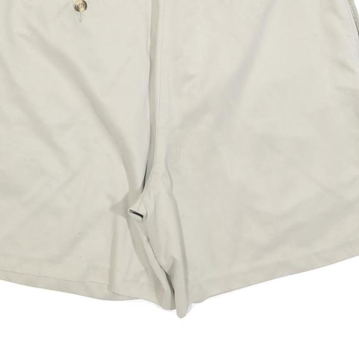 TOMMY HILFIGER Womens Shorts Beige Casual S W28 Cotton Blend Classic Fit