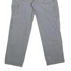 DICKIES Mens Jeans Grey Regular Straight Denim Medium W32 L31 Workwear