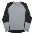 PUMA Mens Sweatshirt Grey M