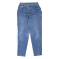 LEE Womens Jeans Blue Regular Mom Stone Wash W28 L29