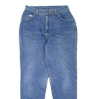 LEE Womens Jeans Blue Regular Mom Stone Wash W28 L29