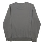 PUMA Mens Grey XS Crew Neck Cotton Blend Sweatshirt Logo Print Casual