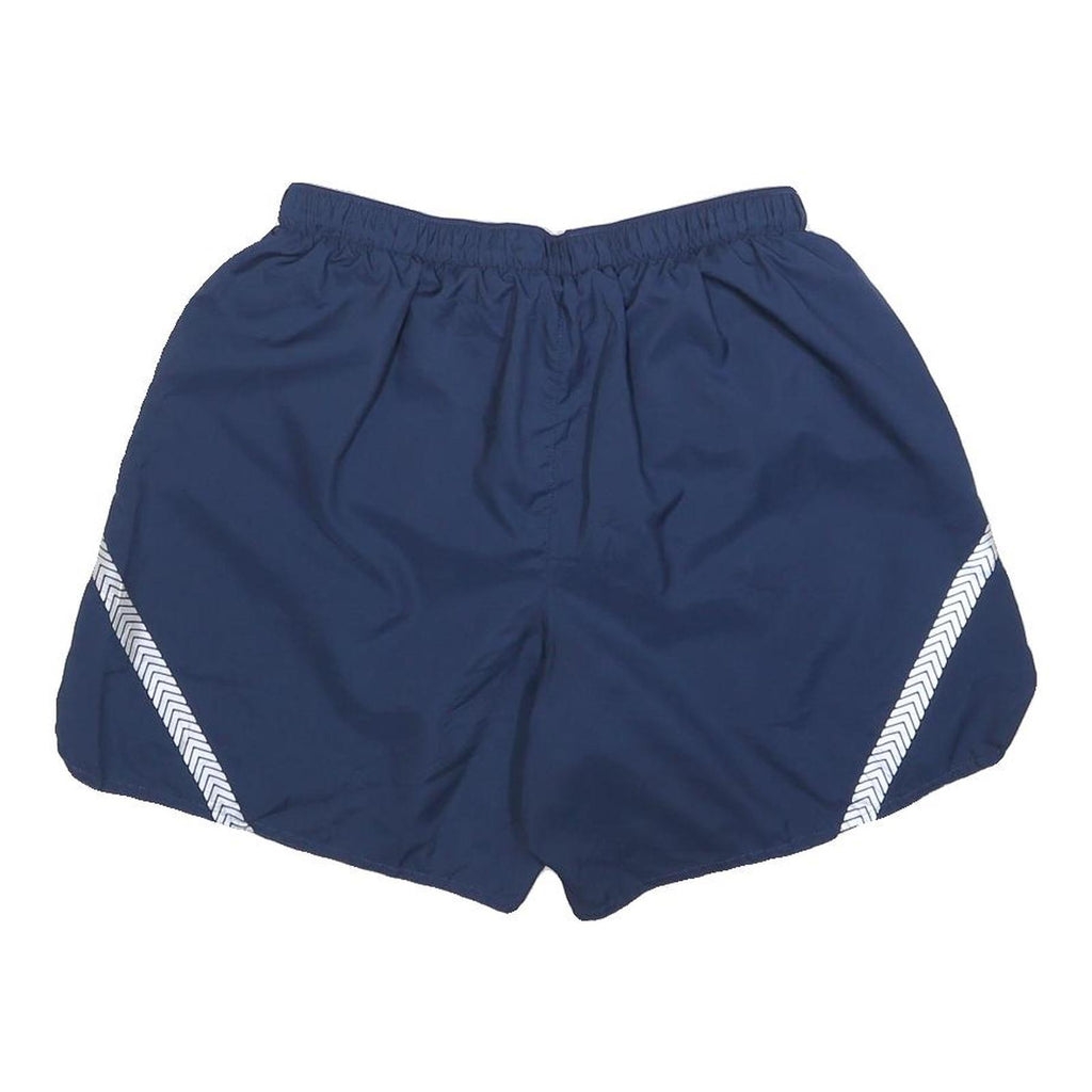 Mens Navy Blue Casual U.S. Air Force Logo Polyester Shorts M W28