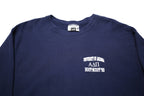 LEE Mens Navy Blue Alpha Delta Pi Crew Neck XL Sweatshirt Boot Scoot 93